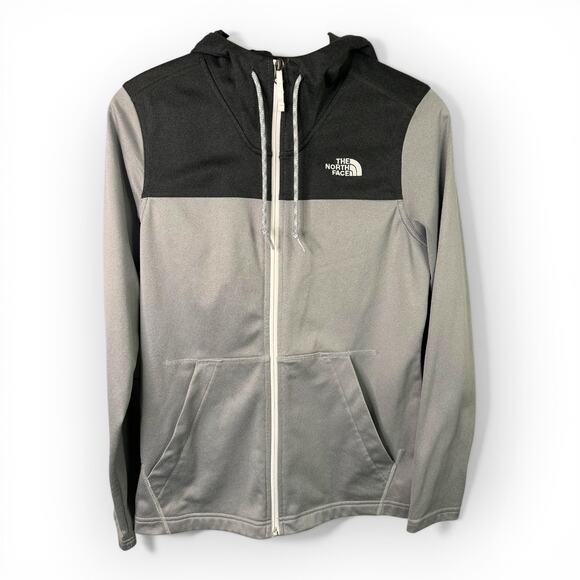 The North Face Jackets & Blazers - The North Face Womens Tech Mezzaluna Hoodie Jacket Full Zip Medium Gray Outdoor